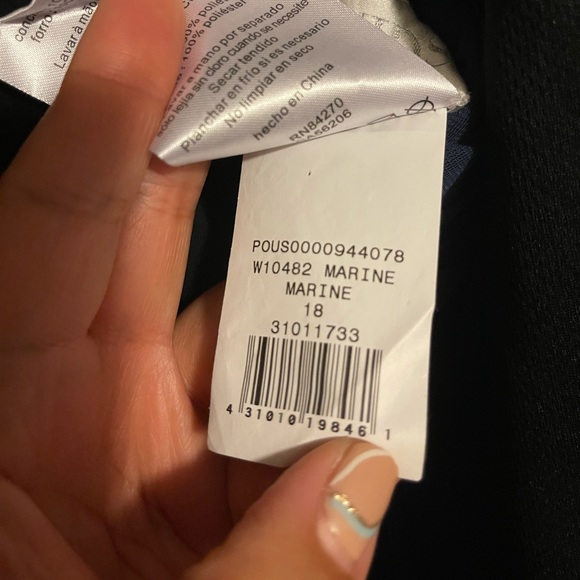 Bridesmaid dress color Marine - Picture 5 of 5